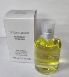 BURBERRY WEEKEND 3.3 3.4 oz edp Spray  Tester (No Cap) Women  New In Tester EDP