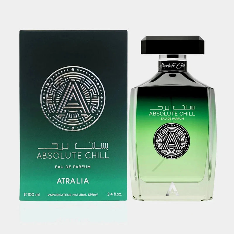 Atralia Absolute Chill 3.4 oz 100ml Eau de Parfum for Unisex NEW EDP