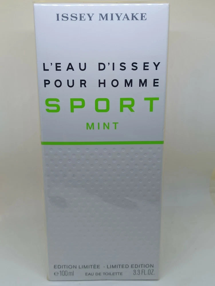 Issey Miyake L'eau D'issey Pour Homme Sport Mint 3.3oz 100ml NIB Limited Edition EDT