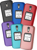 Grid Texture Case Slim Hard Shell Cover for Lively Jitterbug Flip 2 Phone, Flip2 Roses