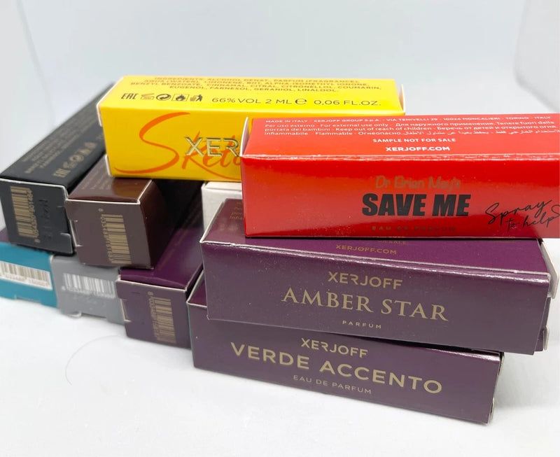 XERJOFF BOXED SAMPLES VARIETY 2.0ml Choose One or More EDP