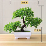 Straw Ball Creative Small Tree Bonsai Flower Home Decorative Simulation Plant Green Plant