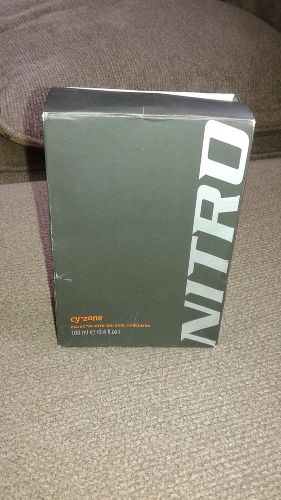 NITRO CY ZONE MEN EDT 100ML 3.4FL FULL BOX NO CAP EDT