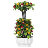 Faux Plants Indoor Realistic Artificial Bonsai Tree Decoration Trees Green Plant