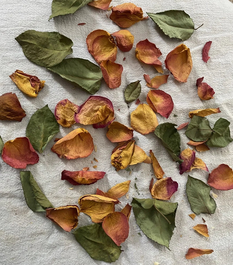 Dried Flowers Natural Confetti Wedding Golden Red Roses Arts & Crafts Dried Flower