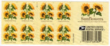 Scott #6067 Sunflower Booklet Pane of 8 Forever Stamps - MNH Sunflower