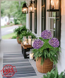 26" Artificial Hydrangea Flower, 6.6" Bloom, Realistic Silk, Wedding Centerpi... Hydrangea