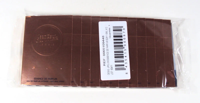 Jean Paul Gaultier Essence de Parfum Le Male 12 Carded EDP Spray Vials *SEALED* EDP