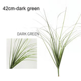 5pcs Artificial Grass Onion Rush Fake Plant Indoor Home And Garden Deco Gift NEW Green Plant