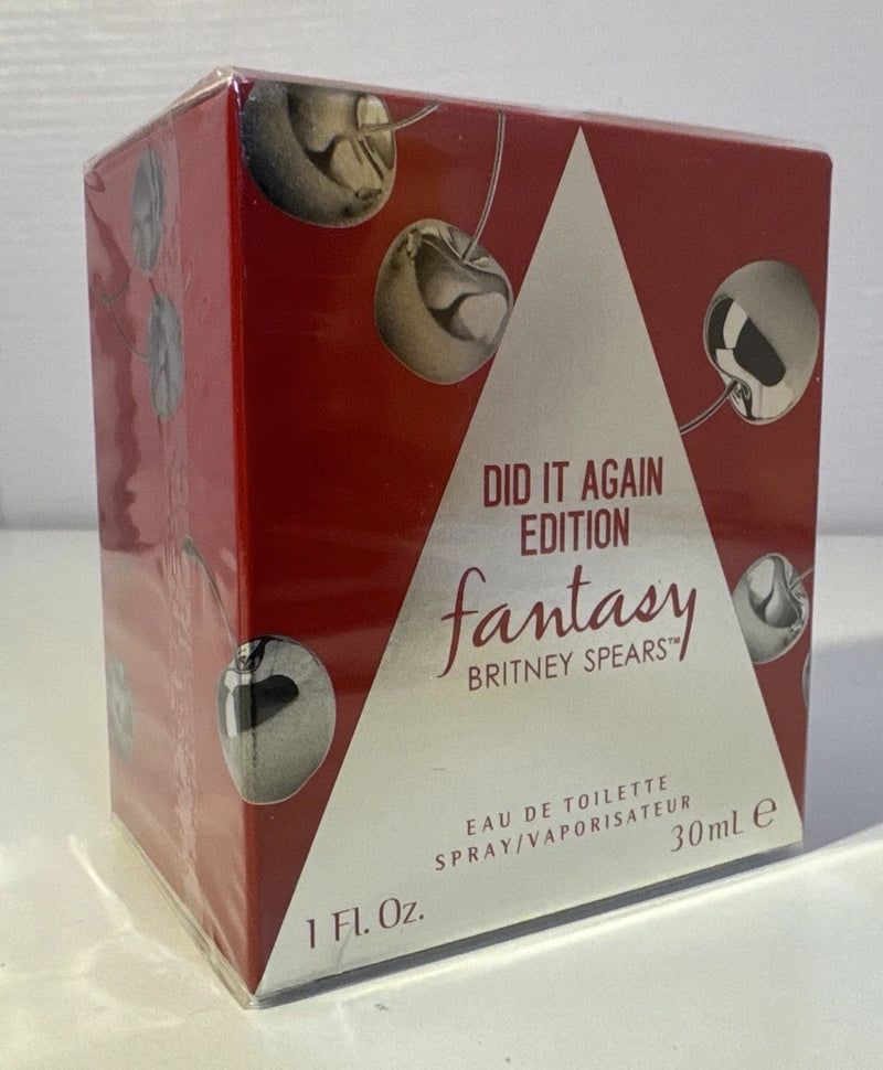30ml Britney Spears Fantasy Did It Again Edition EDT  1 Fl Oz 30 mL SEALED NEW EDP