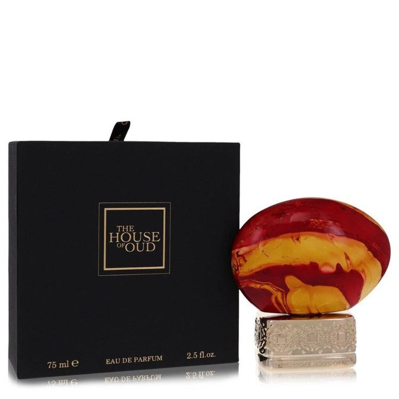 The House of Oud Almond Harmony eau de parfum spray with amber glass bottle and gift box