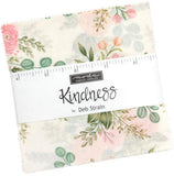 Kindness Moda Charm Pack 42 100% Cotton 5-inch Precut Cotton Fabric Squares Flowering Plants