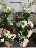 Layering hydrangea floral arrangements Hydrangea