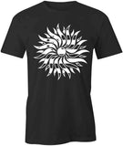 SUNFLOWER TShirt Tee Short-Sleeved Cotton FLOWER FLORAL CLOTHING S1BSA576 Sunflower
