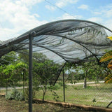Cerbior 30% UV Sunblock Shade Cloth Cover for Garden Plants Black Greenhouse Garden Plants