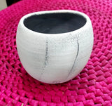 Clay Flower Pot Handmade Earthenware water bowl cactus bonsai indoor garden 5" Garden Plants