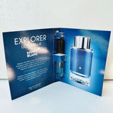 1x Mont Blanc Explorer Ultra Blue Eau de Parfum mini Spray for men, 2ml, New! EDP