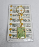 National Home Gardening Club Premier Life Member Keychain Sunflower Floral Gold Sunflower