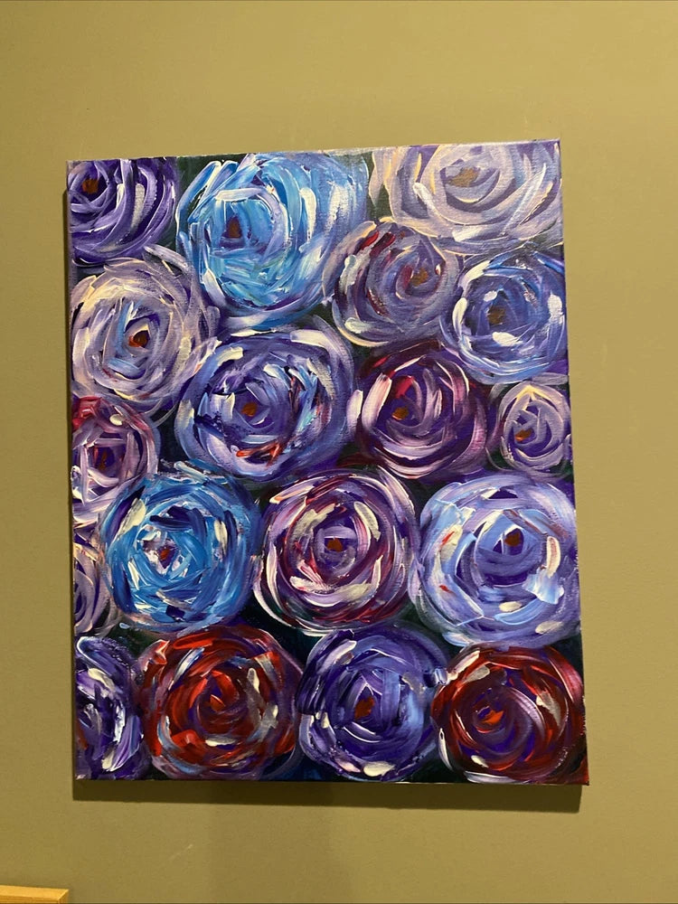 Blossom Flowers Roses Ranunculus Flowers Branch Spring Landscape 16/20 Ranunculus