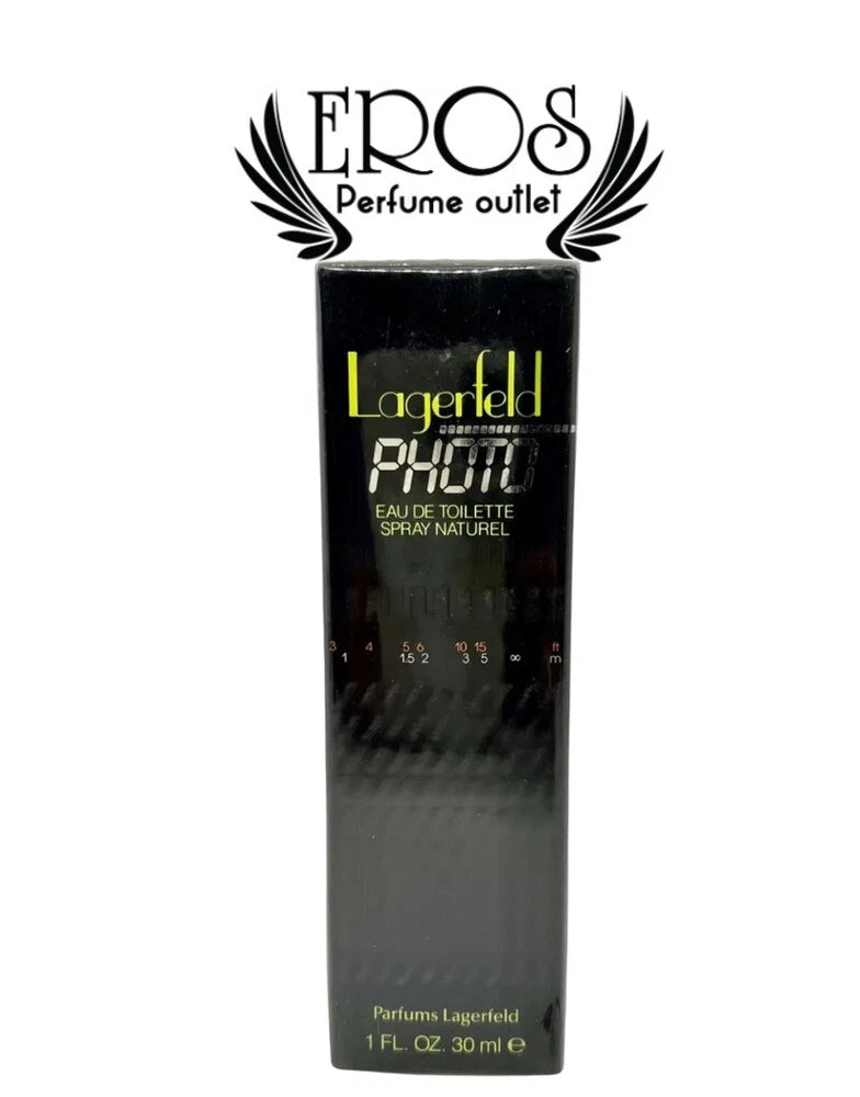 LAGERFELD PHOTO EAU DE TOILETTE NATUREL SPRAY 30 ML/1 FL.OZ. Sealed Box EDT