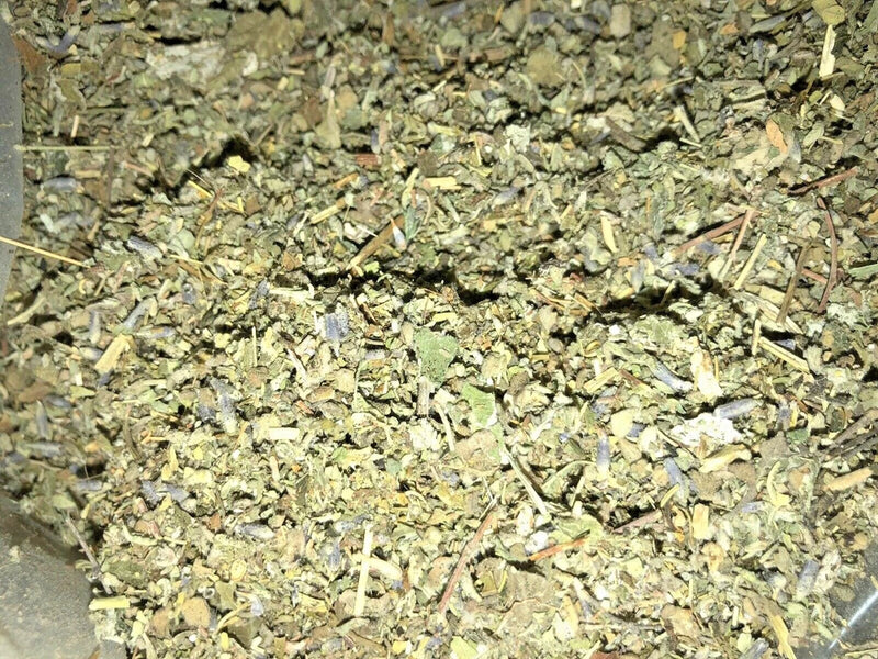 No.21 Blend - Damiana Raspberry Lavender Passionflower Mullein Horehound - 2 ozs Dried Flower
