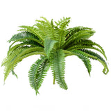 Natural Look 26" Artificial Boston Fern Decorative Bush Green Plant