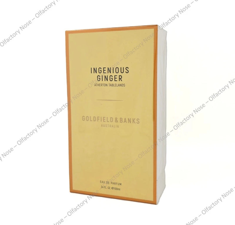 Goldfield & Banks Ingenious Ginger Eau de Parfum - 100mL 3.4oz - New in Box EDP