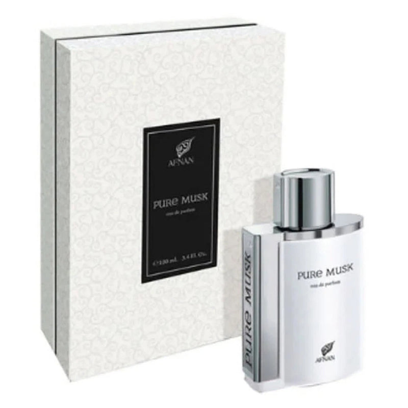 Afnan Unisex Pure Musk EDP Spray 3.4 oz/100ML Fragrances 6290171002130 EDP