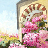 Hydrangea Original Oil Painting Flowers Landscape Old Istanbul Impressionism Hydrangea