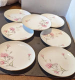 ROYAL COURT CARNATION SET OF 7   BREAD PLATES  6 1/4" WIDE   EXC USED CONDITION Carnation