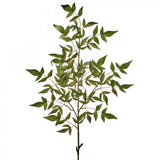 Green And Brown Nandina Spray Faux Plants And Trees Green Plant
