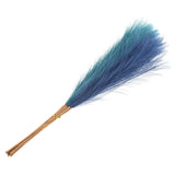 20Pcs Faux Pampas Grass,21"/55cm Fake Pampas Grass Decor,Blue/Light Blue Pampas Grass