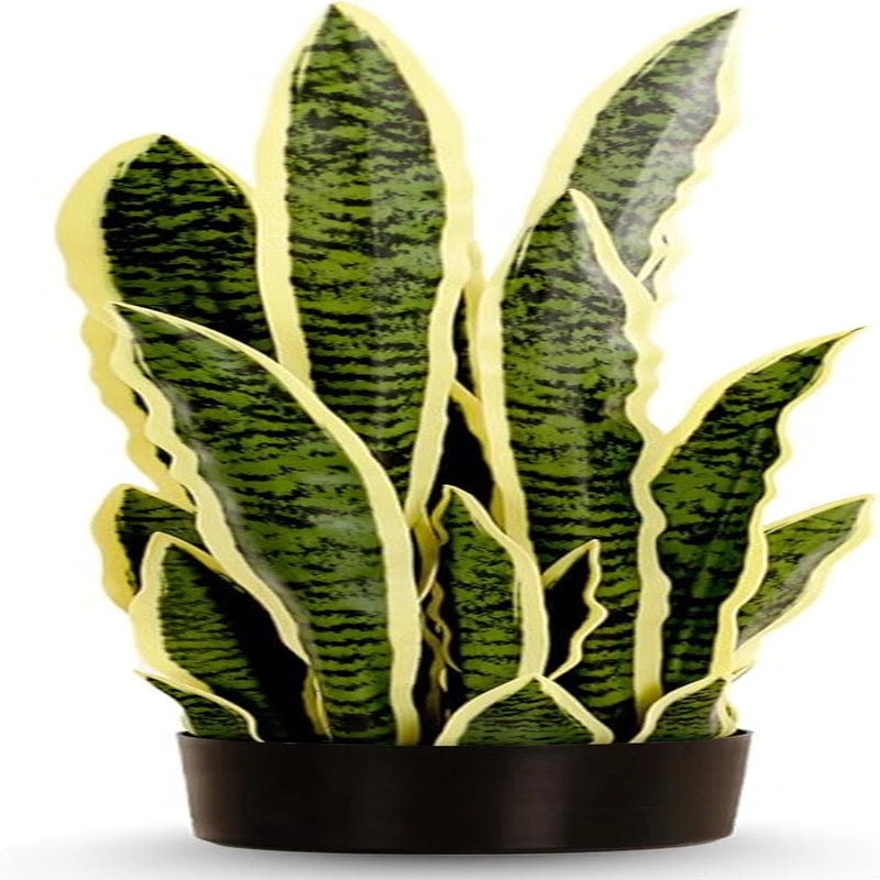 Artificial Snake Plant 3 FT Tall Fake Sansevieria Artificial Potted Plant for Mo Green Plant