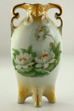 Elegant Art Nouveau Vase Four Footed White Lilies Flower Vase DD164 Lily