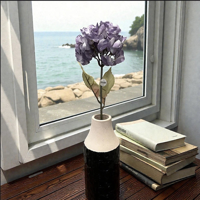 Four 24" Purple Hydrangea Stems by Hobby Lobby - Artificial Flowers Hydrangea