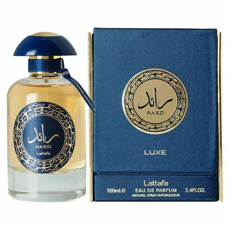 Ra'ed Luxe Raed Gold Lattafa Eau De Parfum 100ml NIB- FREE SHIPPING WORLDWIDE EDP