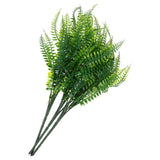 3 Pcs Faux Fern Stems Greenery Plants Fake Artificial Ferns for Outdoors Green Plant