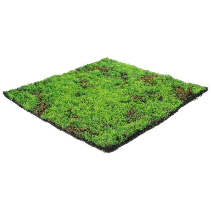Artificial Moss Mat Decorative Simulated Turf Fake Grass for Project Plastic Green Plant