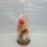 Glass Dried Flowers Allied Enterprises Inc. Made In Taiwan 12 Inch Dried Flower