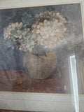 Painting by Albena Hristova floral Hydrangea table piece Hydrangea