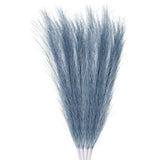 4Pcs Pampas Grass 17.7" Fake Pampas Grass for Wedding Decoration Light Blue Pampas Grass