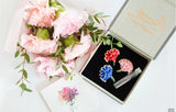 Handmade Orchid Ceramic Carnation Brooch DoHwa Kim Soyoung Ð Mother's Day Gift Carnation