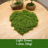 Artificial Fresh Green Moss Micro Landscape Fake Moss Garden Crafts Home Decor Green Plant