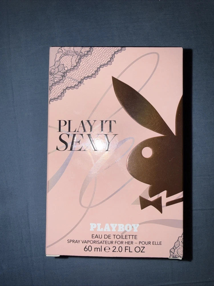 Play It Sexy Playboy by Coty EDT Perfume Spray 2 oz Women New in Tester BOX EDT