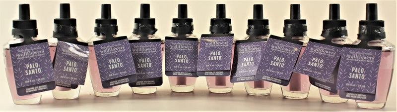 QTY 10 - Bath & Body Works PALO SANTO Wallflowers Home Fragrance Oil Refills Bouquet