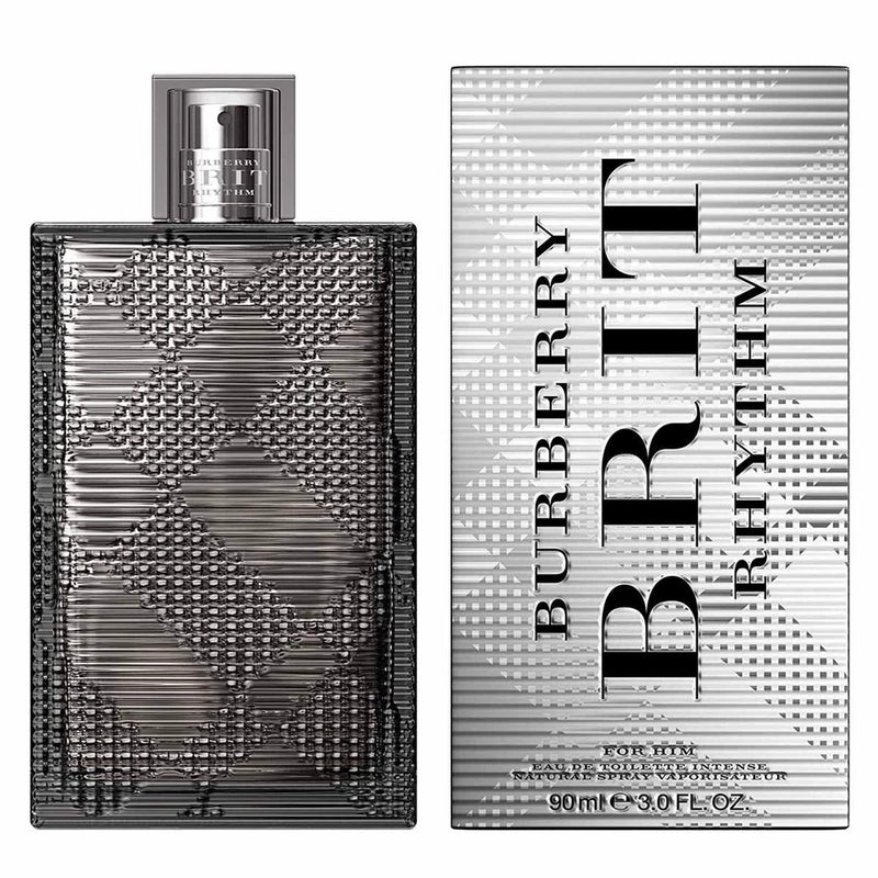 Burberry Brit Rhythm Intense 90ml / 3 oz EDT Spray for Men Sealed EDT