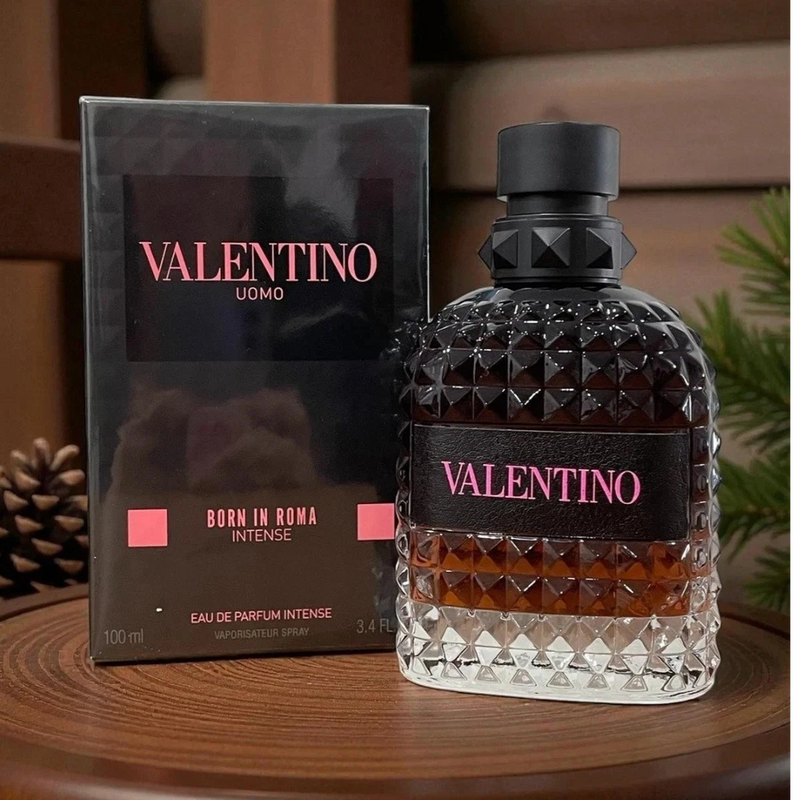 VALENTINO UOMO BORN IN ROMA FOR MEN EAU DE PARFUM SPRAY  3.4 Oz / 100 ml EDP