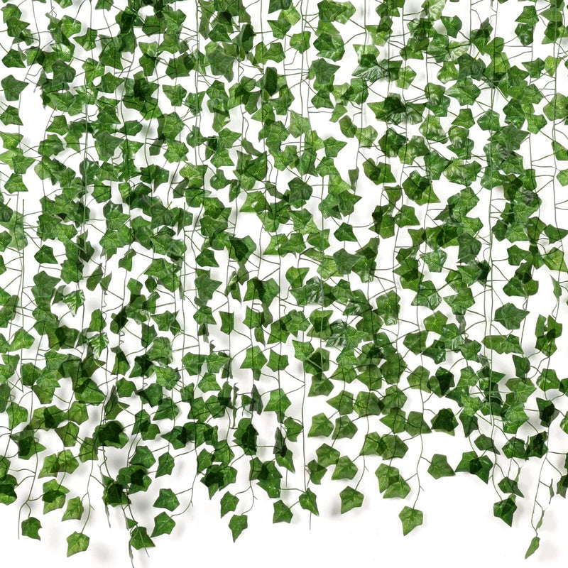 ARTKAIKE Fake Vines for Room Decor Aesthetic Artificial Plant Ivy Leaves Han... Green Plant