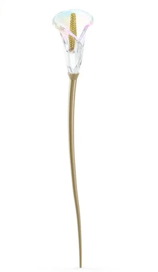 NIB Swarovski Garden Tales Calla Lily Symbol Of Faith Crystal Figurine #5619229 Lily