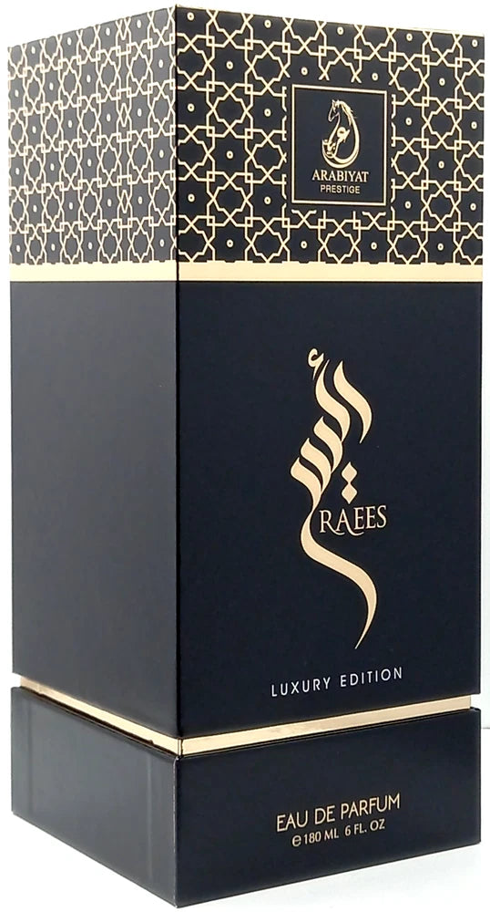 ARABIYAT PRESTIGE RAEES LUXURY EDITION EAU DE PARFUM SPRAY MEN 6.0 Oz / 180 ml EDP